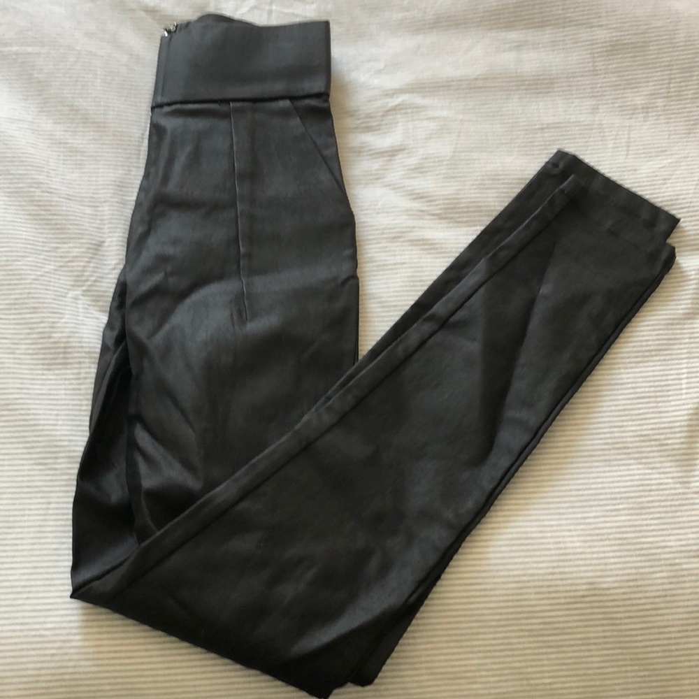 Tiger mist leather pants size xs black